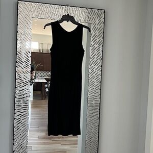 Ann Taylor Classic Black Midi Dress